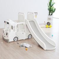 Детская горка 2в1 inSPORTline Karosino, 116,5 х 61,5 х 98 см - белая