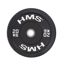 Диск олимпийский HMS BBR20 20 кг черный