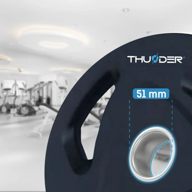 Диск олімпійський THUNDER 10 кг