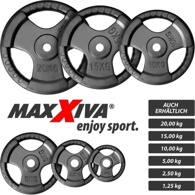 Набор дисков Maxxiva 2х10 кг.