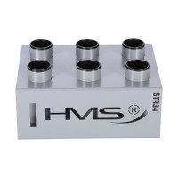 Сталева підставка під олімпійські грифи 6 лунок HMS COMMERCIAL STR34