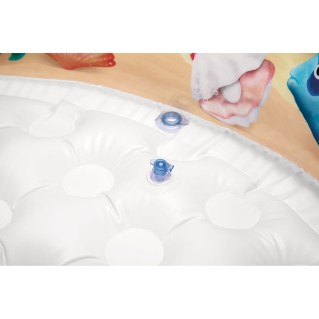 Бассейн надувной детский Intex 58480 Fish 152x56 см