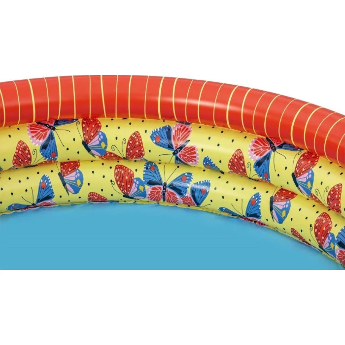 Бассейн надувная детская Бабочка Bestway 51202 168х38 см