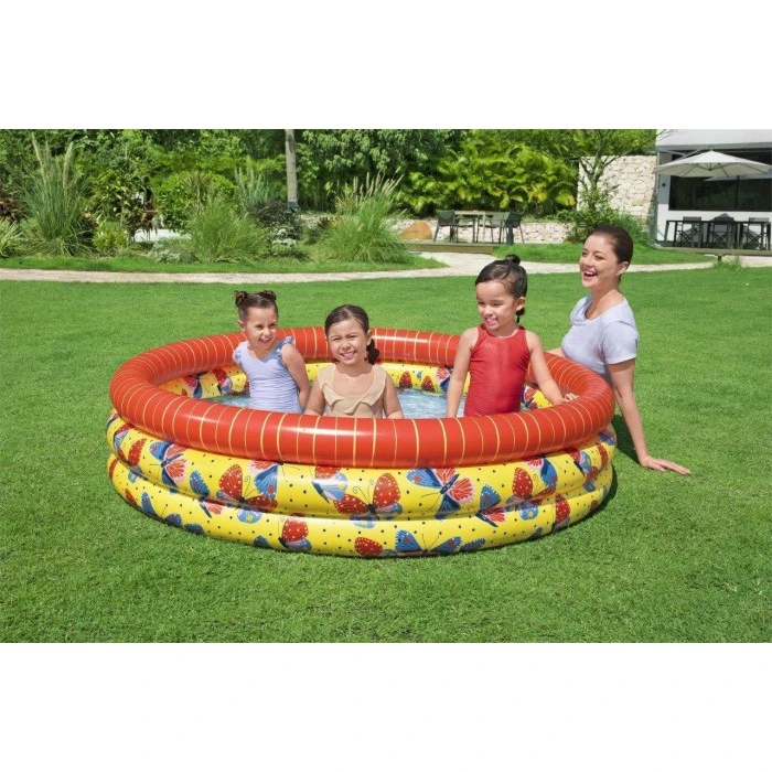 Бассейн надувная детская Бабочка Bestway 51202 168х38 см