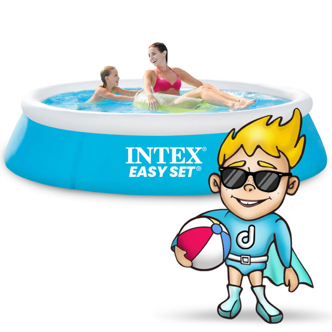 Бассейн надувной детский INTEX 28101 183x51 см
