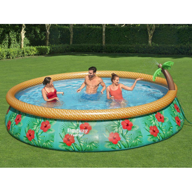 Басейн надувний дитячий Tropical Bestway 57416 457x84 см 15FT
