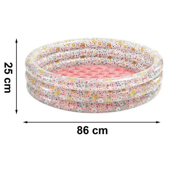 Бассейн надувной INTEX 58427 «Цветочки» 86 х 25 см
