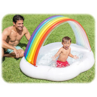 Басейн надувний дитячий Хмарка Intex 57141 142x119x84 см