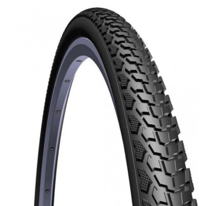 Шина 28 трекінгова /700 x 38C/ RUBENA MITAS V-85 OCELOT, чорний