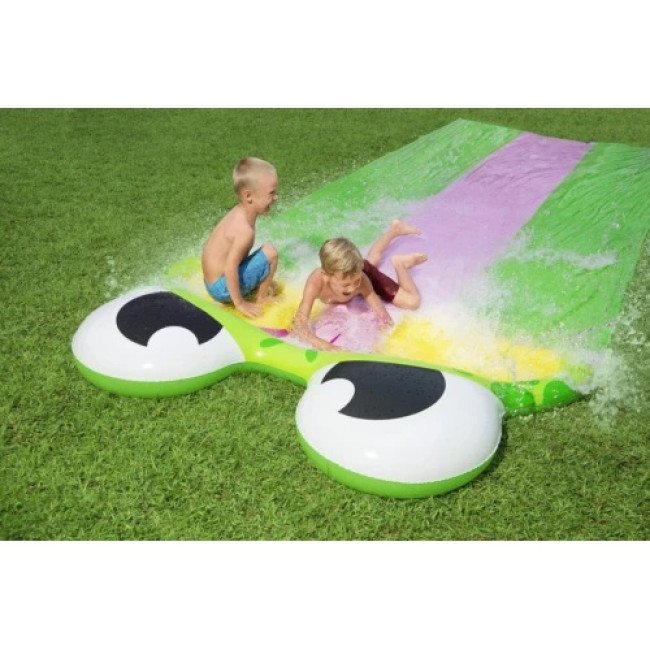 Горькая водная тройная BESTWAY Friendly Frog, 488 см