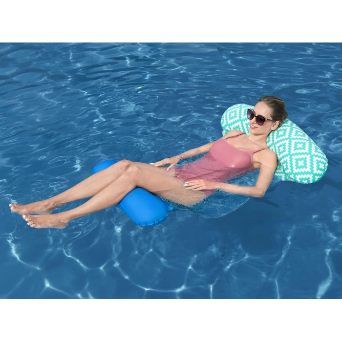 Матрац надувний для плавання Bestway 43555 Comfort Plush, 145 х 87 см