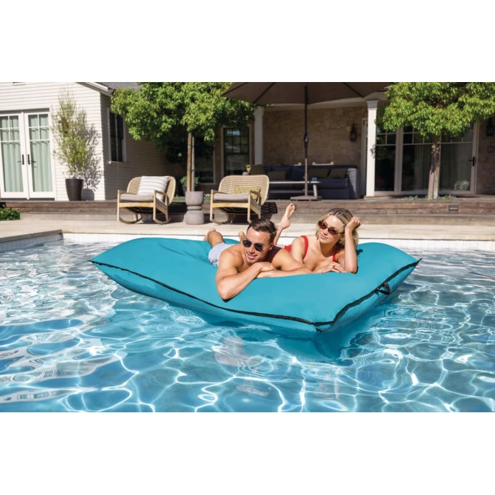 Матрас надувной для плавания Intex Luxe Lounge 56794 бирюзовый, 198 х 157 см