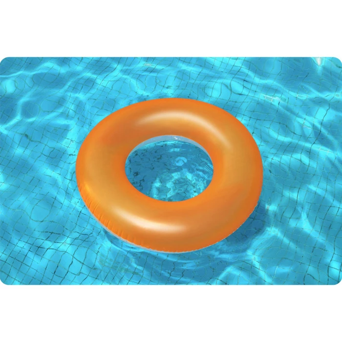 Круг надувной для плавания Bestway 36025-04 оранжевый, 91 см
