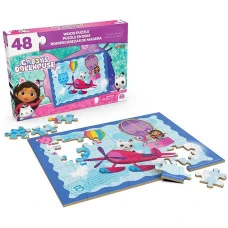 Пазл деревянный Spin Master "Кукольный домик Габби" 31 х 30 см, 48 эл.