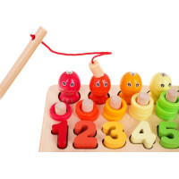 Розвиваючий дерев'яний ігровий набір для дітей 3+