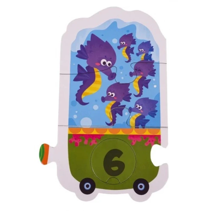 Дитяча навчальна математична гра вагончики ZGR.88860