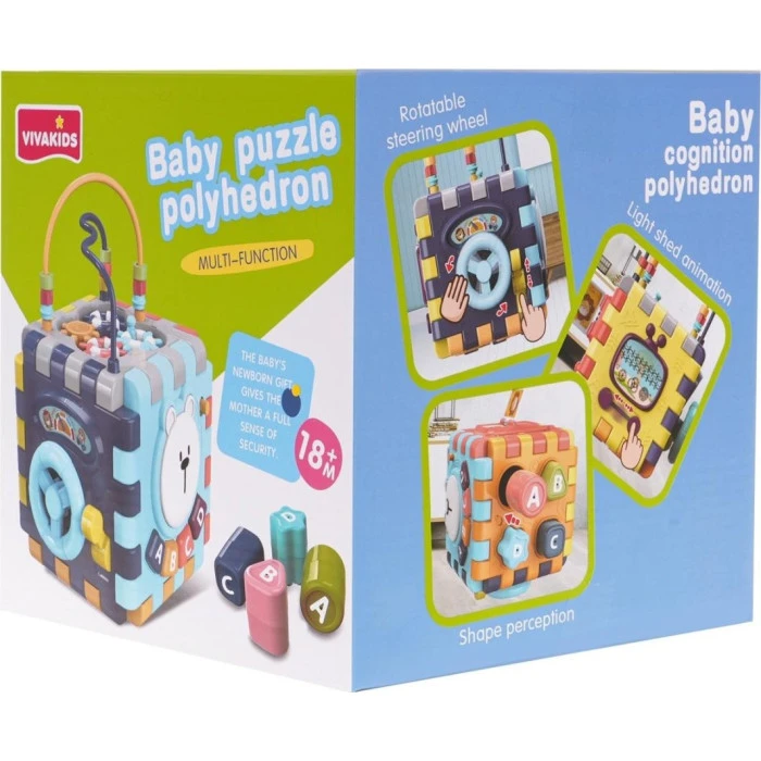 Дитячий багатофункціональний складаний куб