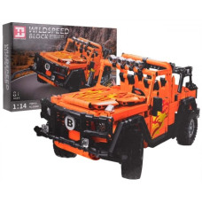 Детский конструктор Terrain Car на радиоуправлении 790 эл. Красный
