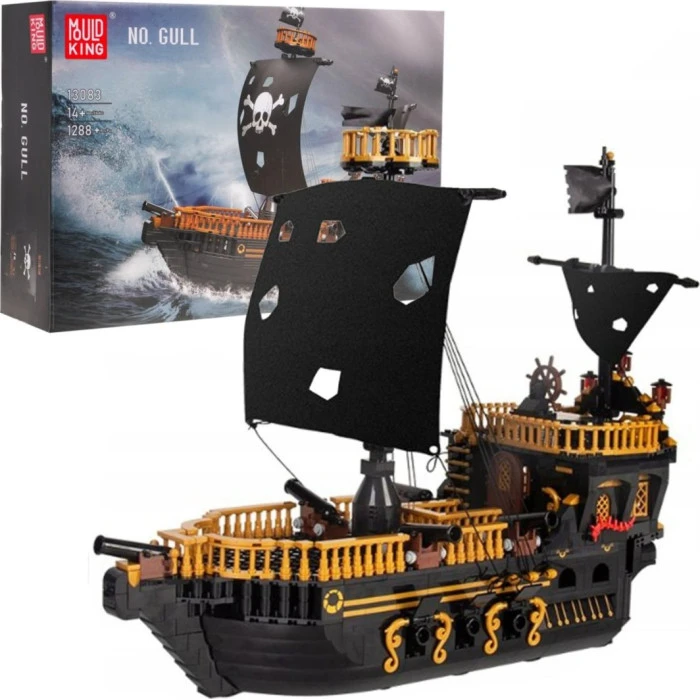 Конструктор Пиратский корабль 1288 эл.