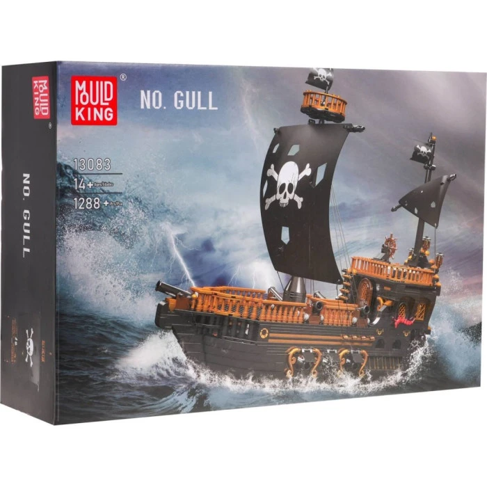 Конструктор Пиратский корабль 1288 эл.