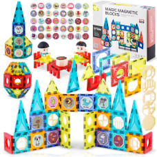 Конструктор магнитный Замок Ricokids