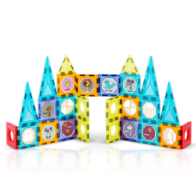 Конструктор магнитный Замок Ricokids