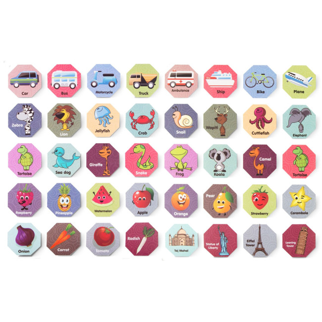 Конструктор магнитный Замок Ricokids