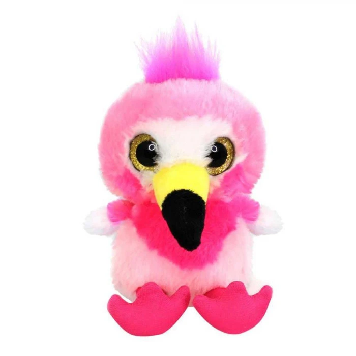 Мягкая игрушка Funville Cutekins Гоменящие птенцы, Фламинго 12 см