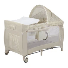 Ліжечко-манеж Lionelo SVEN PLUS BEIGE LATTE
