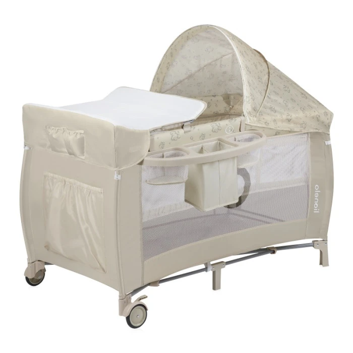 Ліжечко-манеж Lionelo SVEN PLUS BEIGE LATTE