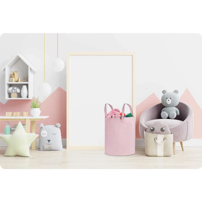 Кошик для іграшок Nukido рожевий