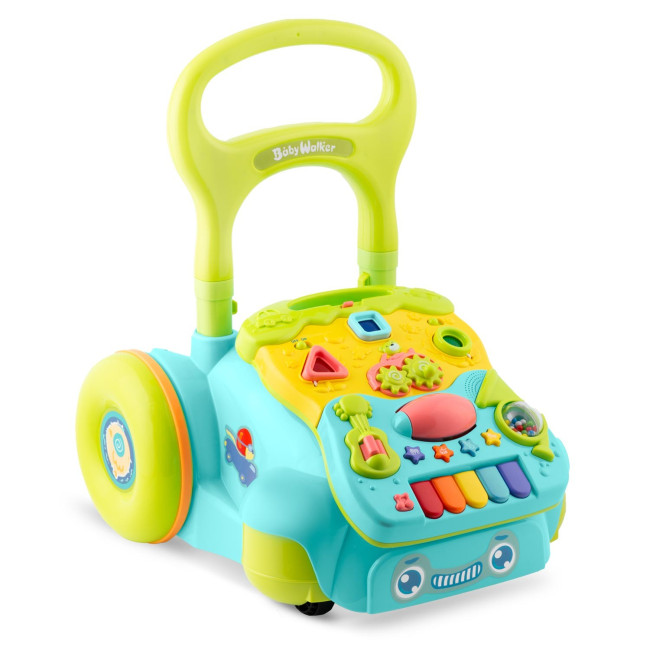Каталка 2-в-1 интерактивная Ricokids бирюзовая