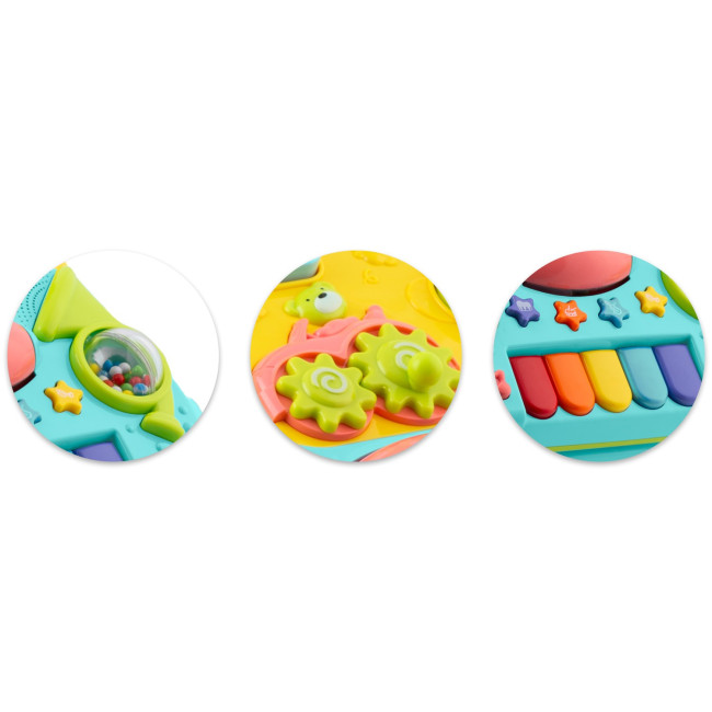 Каталка 2-в-1 интерактивная Ricokids бирюзовая