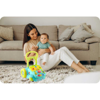 Каталка 2-в-1 интерактивная Ricokids бирюзовая