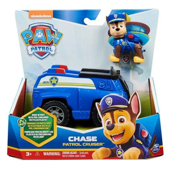 Игровой набор Paw Patrol Патрульный автомобиль с водителем Гончиком (SM16775/9900)