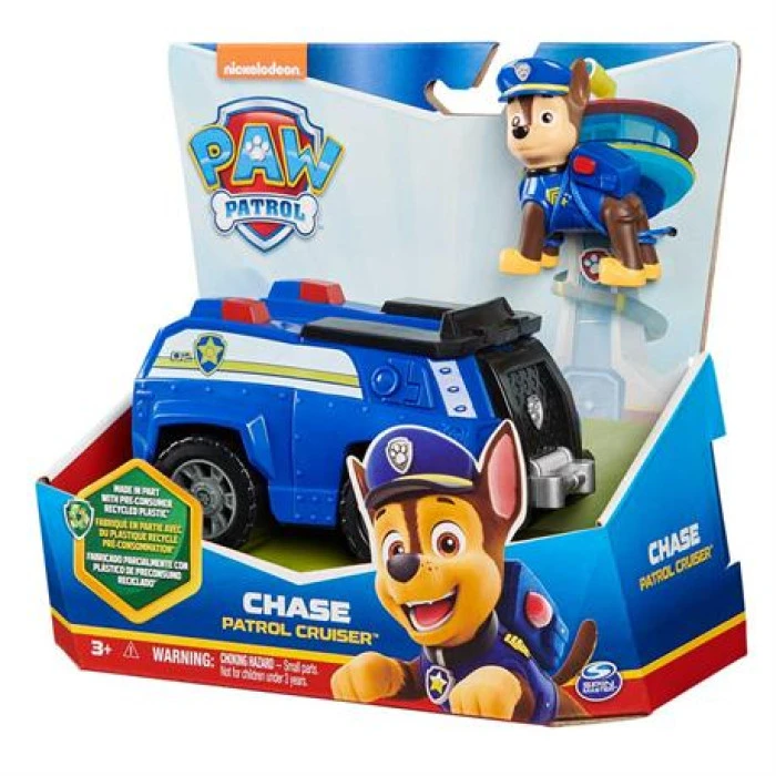 Игровой набор Paw Patrol Патрульный автомобиль с водителем Гончиком (SM16775/9900)
