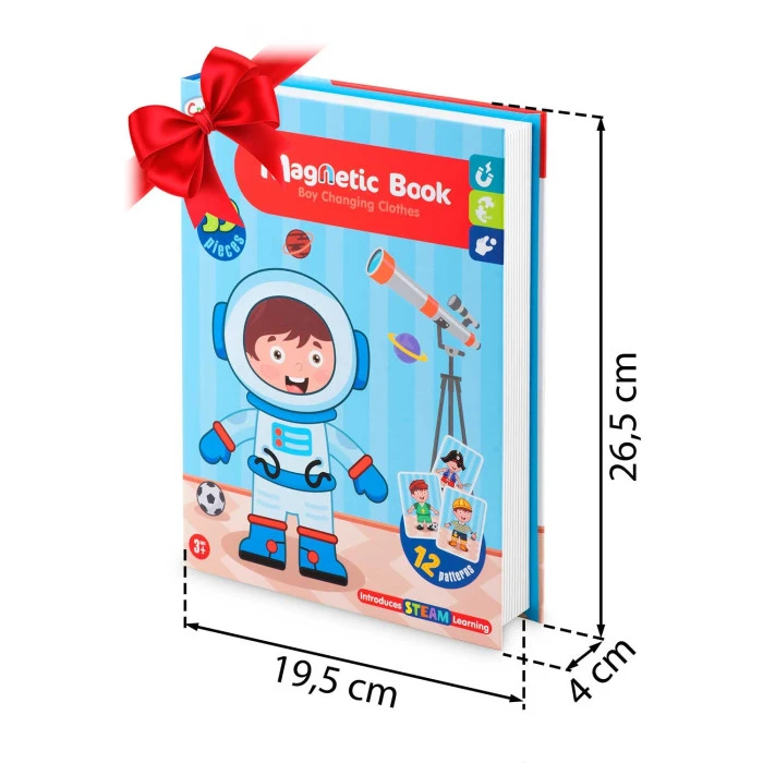 Книга-пазл магнитная Ricokids