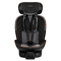 Автокресло Nukido Prestige Line ISOFIX 0-36 кг, черно-серое.