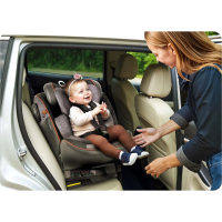 Автокресло Nukido Prestige Line ISOFIX 0-36 кг, черно-серое.