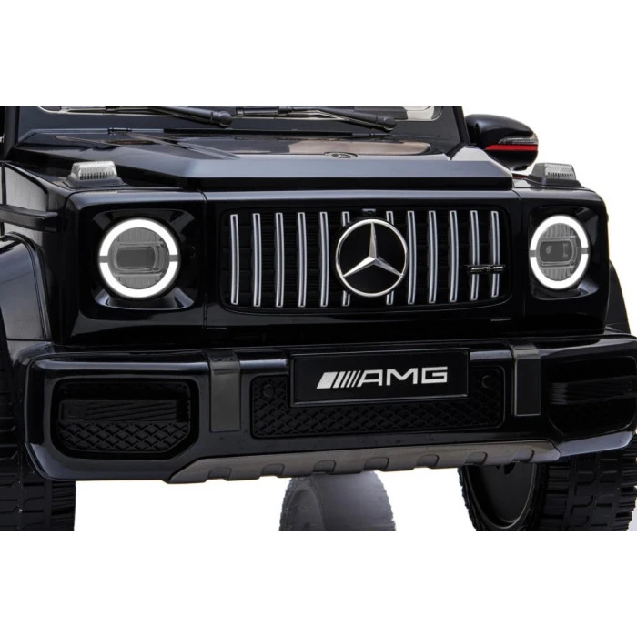 Дитяча акумуляторна машинка Mercedes AMG G63. Чорна