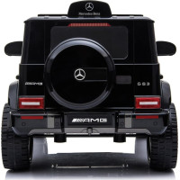 Дитяча акумуляторна машинка Mercedes AMG G63. Чорна