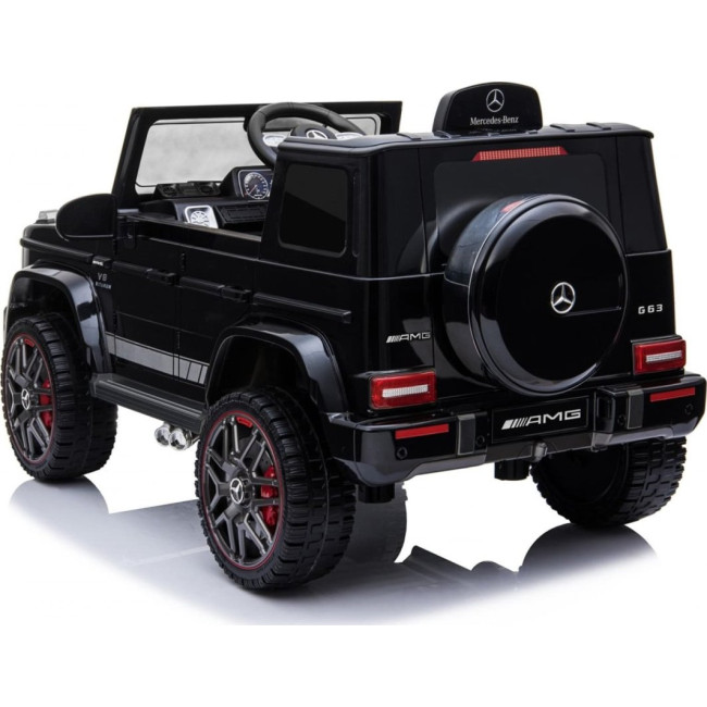 Детская аккумуляторная машинка Mercedes AMG G63. Черная