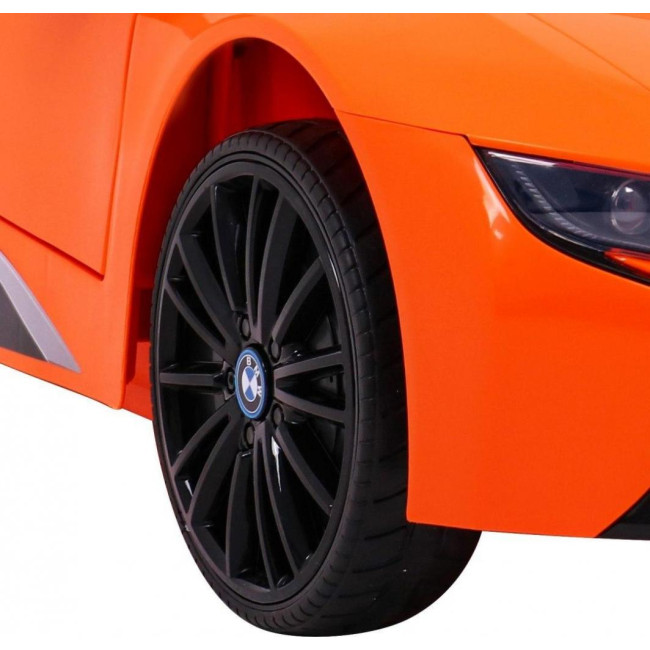 Дитяча акумуляторна машинка BMW I8 Lift Car Помаранчева