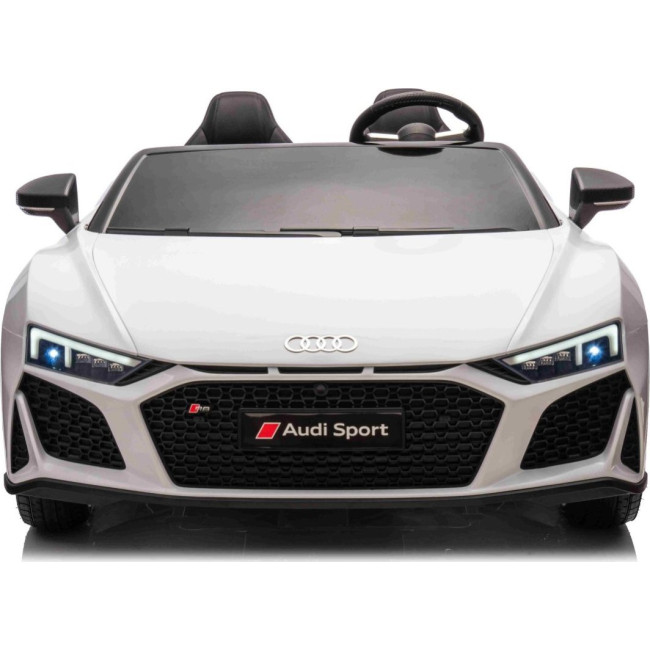 Детская аккумуляторная машинка Audi Spyder R8 LIFT Белая