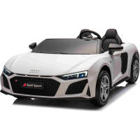 Детская аккумуляторная машинка Audi Spyder R8 LIFT Белая