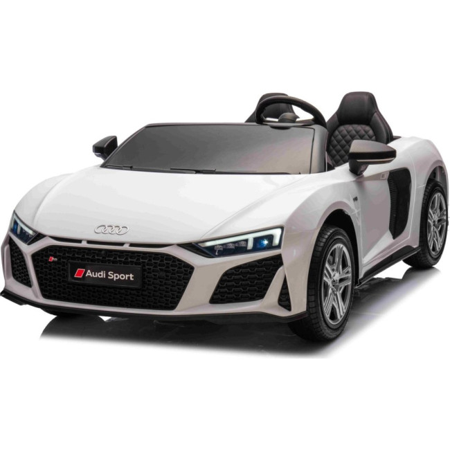 Детская аккумуляторная машинка Audi Spyder R8 LIFT Белая