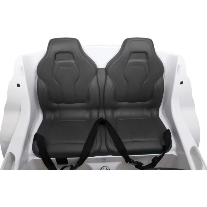 Детская аккумуляторная машинка BMW X6M XXL для 2 детей Белая