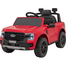 Детская аккумуляторная машинка Ford Ranger LIFT Красная