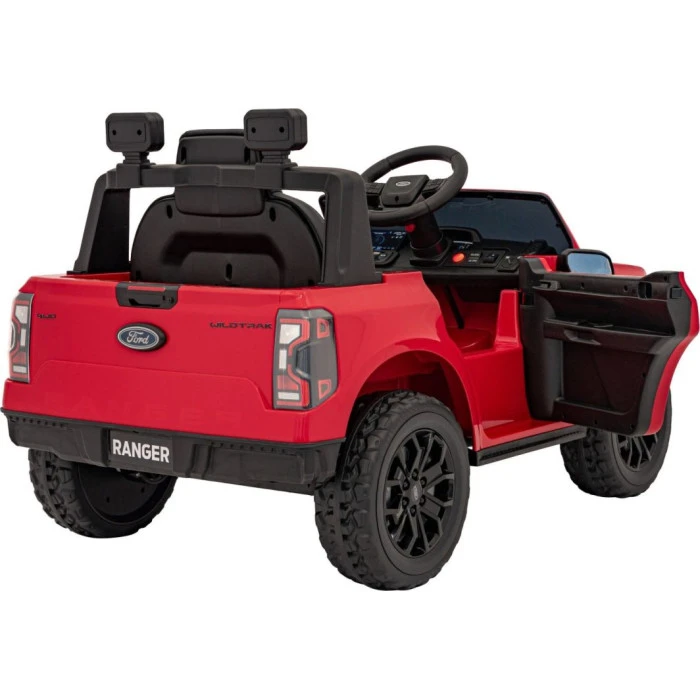 Детская аккумуляторная машинка Ford Ranger LIFT Красная