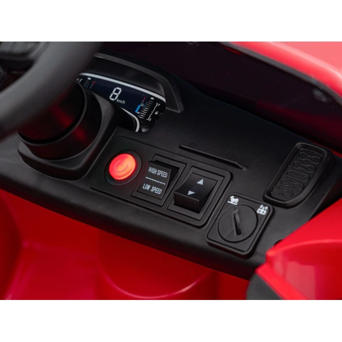 Детская аккумуляторная машинка Ford Ranger LIFT Красная